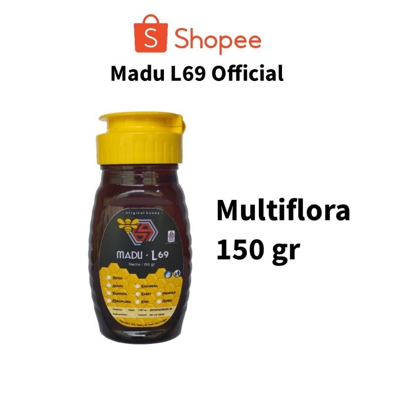

Madu Multiflora 150gr Special - ORIGINAL (Madu L69 Official)