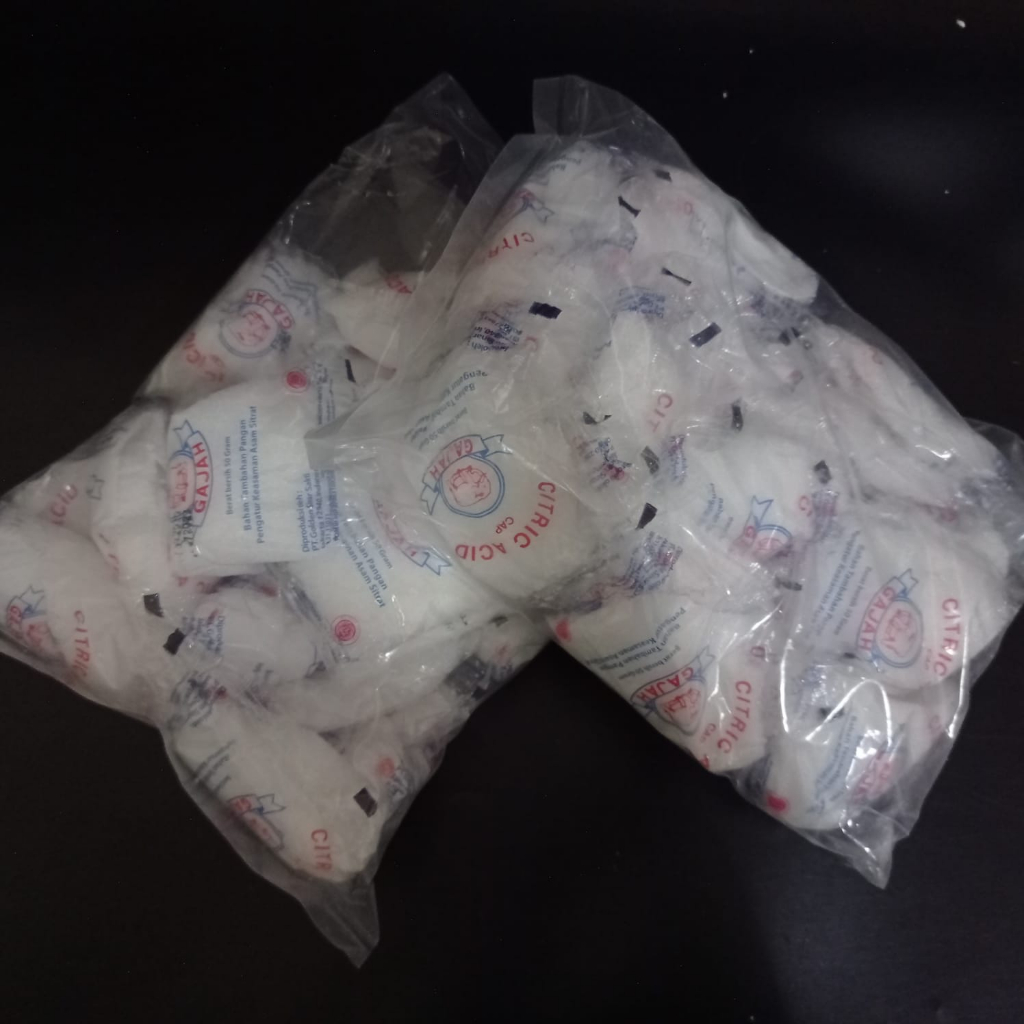 

Citrun Cap Gajah / Citric Acid 50gram
