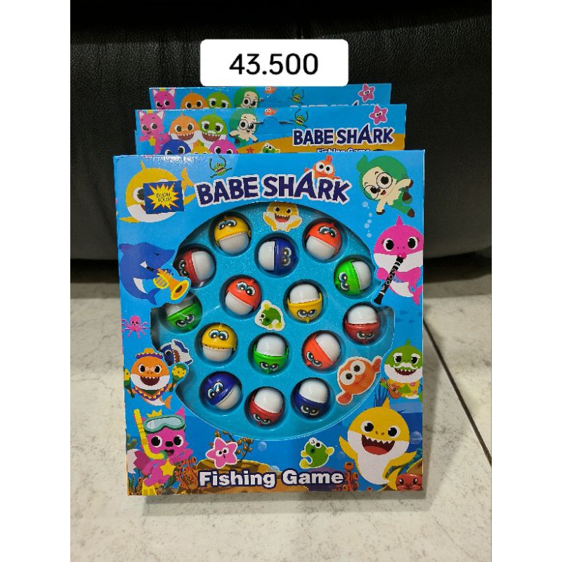 Mainan Baby Shark Fishing Game