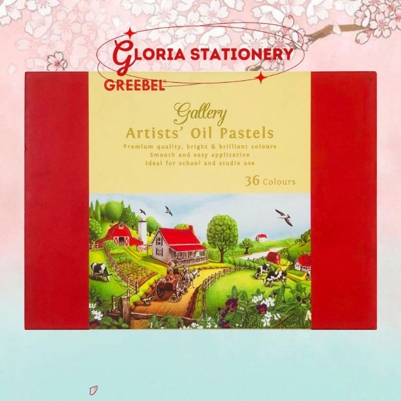 

GREEBEL Crayon Artists Oil pastel 36 warna/ Crayon Artists oil pastel 36 warna Greebel