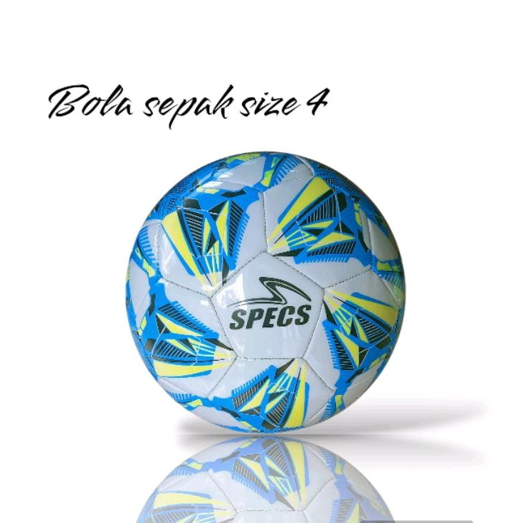 BOLA SEPAK SPECS TERBARU KUALITAS ORIGINAL/ BOLA KAKI SIZE 4 JAHIT MESIN
