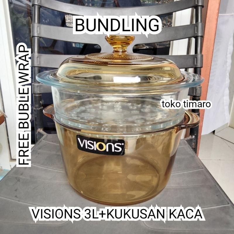 VISIONS PANCI KACA 3L+KUKUSAN KACA