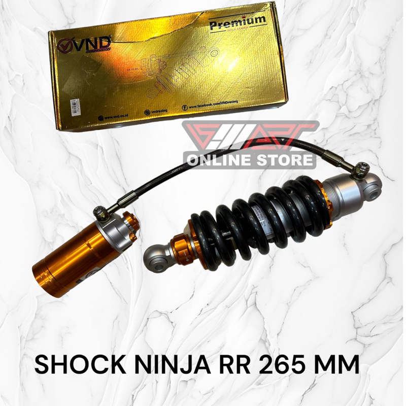SHOCK BELAKANG NINJA RR VND AK111 265 MM MODEL SHOCK TABUNG