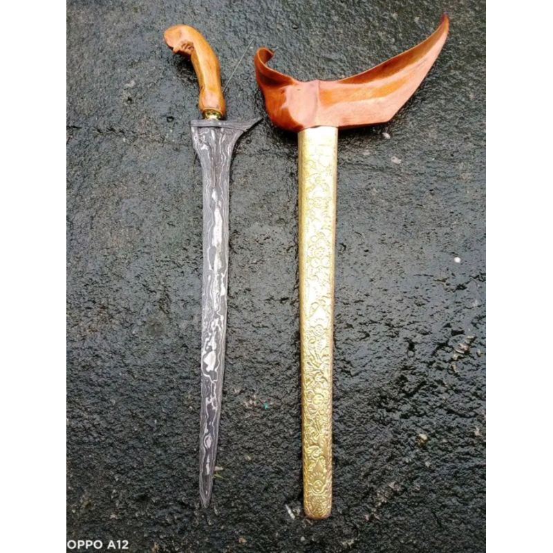 HIASAN KERIS JALAK SANGU TUMPENG PAMOR ASLI LADRANG SOLO