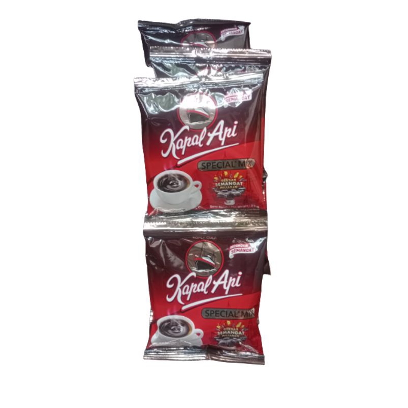 

Kapal Api Special Mix Kopi Gula Renteng (Isi 10sachet @25gr) Renceng