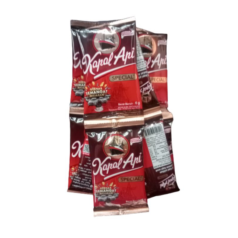 

Kapal Api Special Merah Kopi Renteng 6gr (Isi 10sachet @6gr) Mini Renceng 7gr