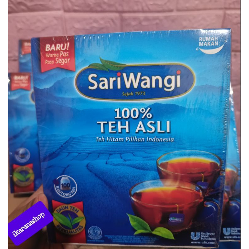 

Sariwangi Teh Celup Hitam Asli isi 100