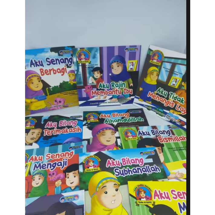 

5 pcs buku cerita anak muslim/judul random