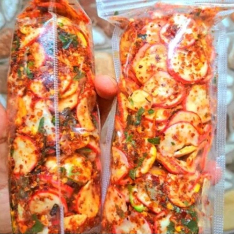 

seblak kering extra pedas renyah gurih kemasan 250gr seblak rainbow kering cemilan kekinian super enak