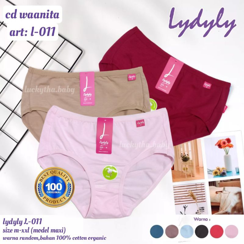 CD LYDYLY art 011 COTTON / CD WANITA DEWASA LYDYLY / celana dalam wanita lydyly