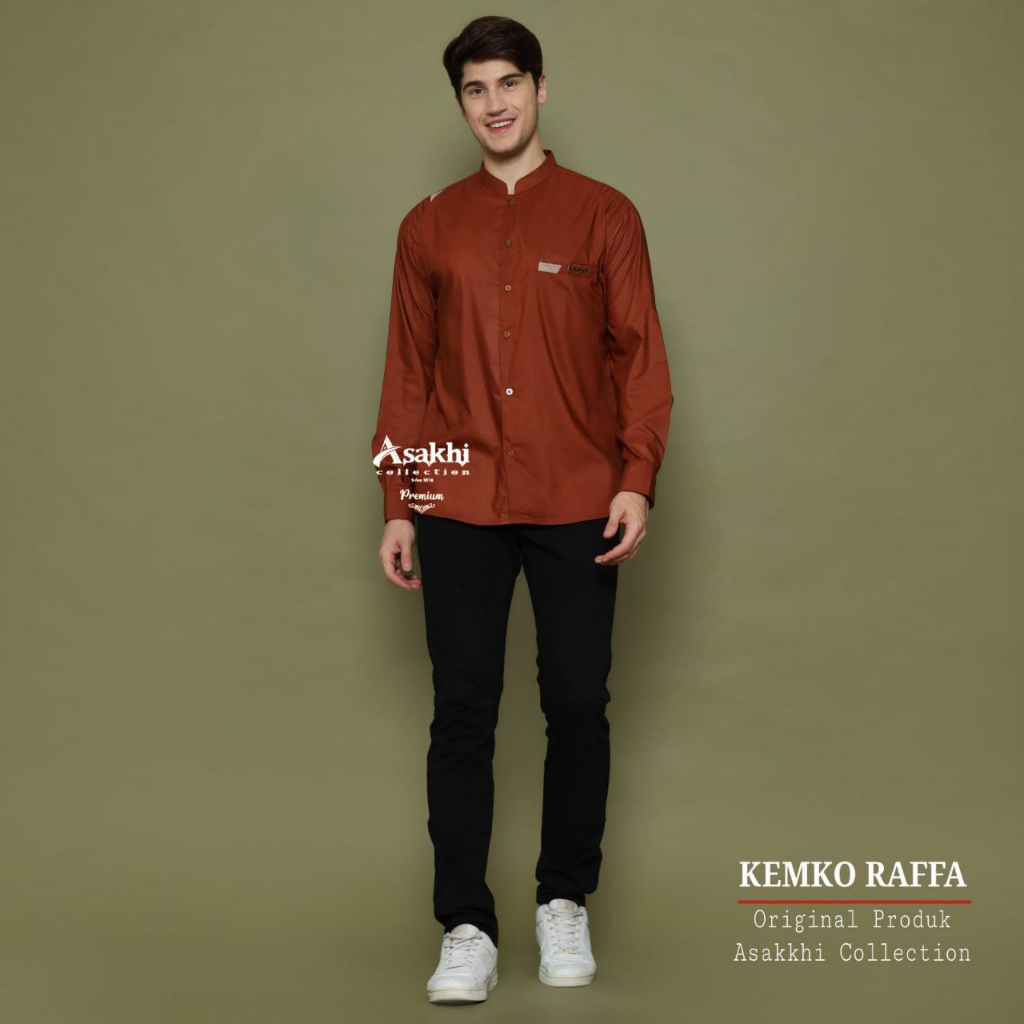 Baju Koko Az Zahir Baju Koko Hadroh Seragam Az Zahir Terbaru Motif Raffa Asakhi Collection