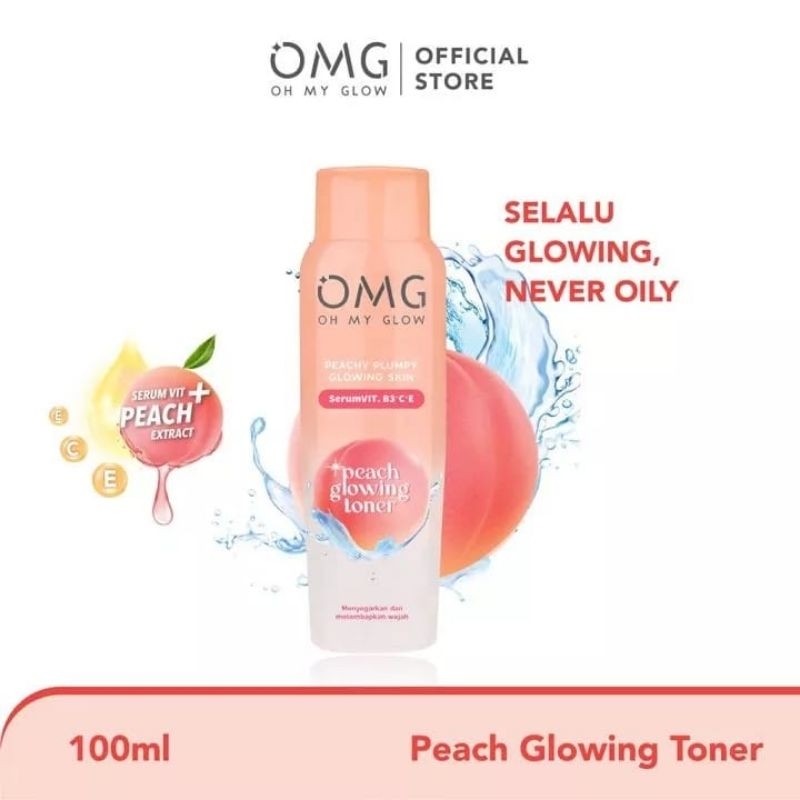 OMG Peach glowing TONER