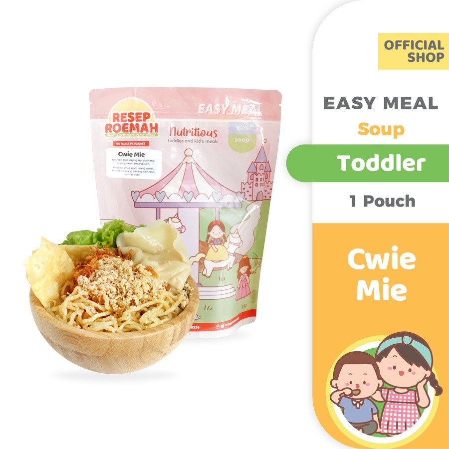 

ResepRoemah Cwie Mie / Cwie Noodles / Toddler & Kids / Healthy Frozen Mpasi / No MSG