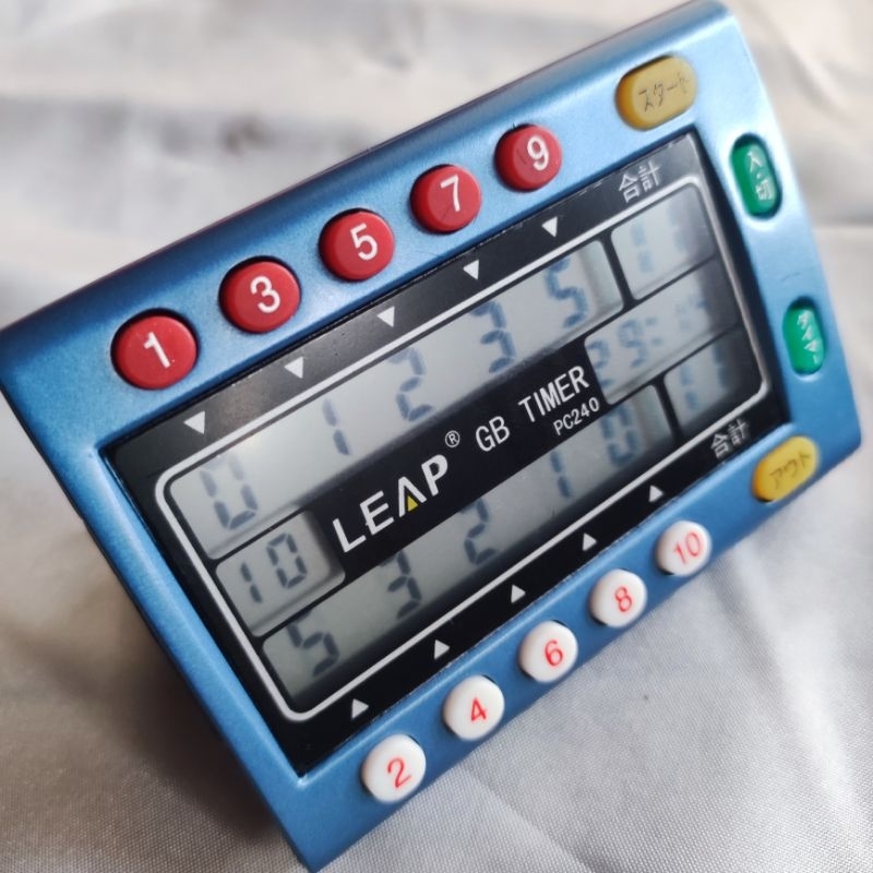 BARANG BARU, HARGA BAKU. Timer gateball merek Leap seri PC 240 klasik dikirim dari Sleman