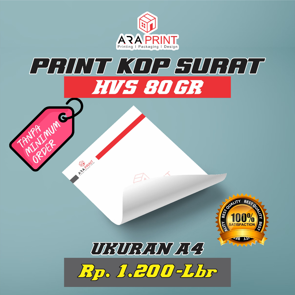 

Print Kop Surat Ukuran A4 Hvs 80gr