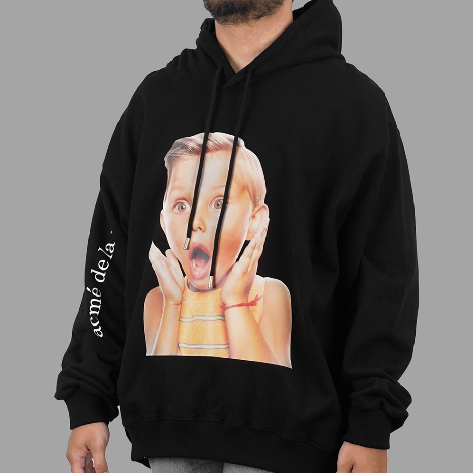 ADLV Shocked / Surprise Boy Hoodie Black