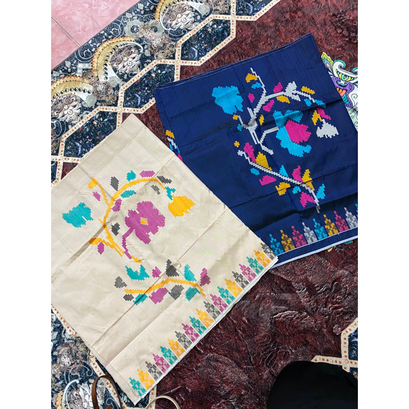 SARUNG MURAH KAIN TENUN SARUNG SUTRA MOTIF LAGOSI SAFEQ SARUNG SUTRA BUGIS LIPA SABBE SENGKANG MAKAS