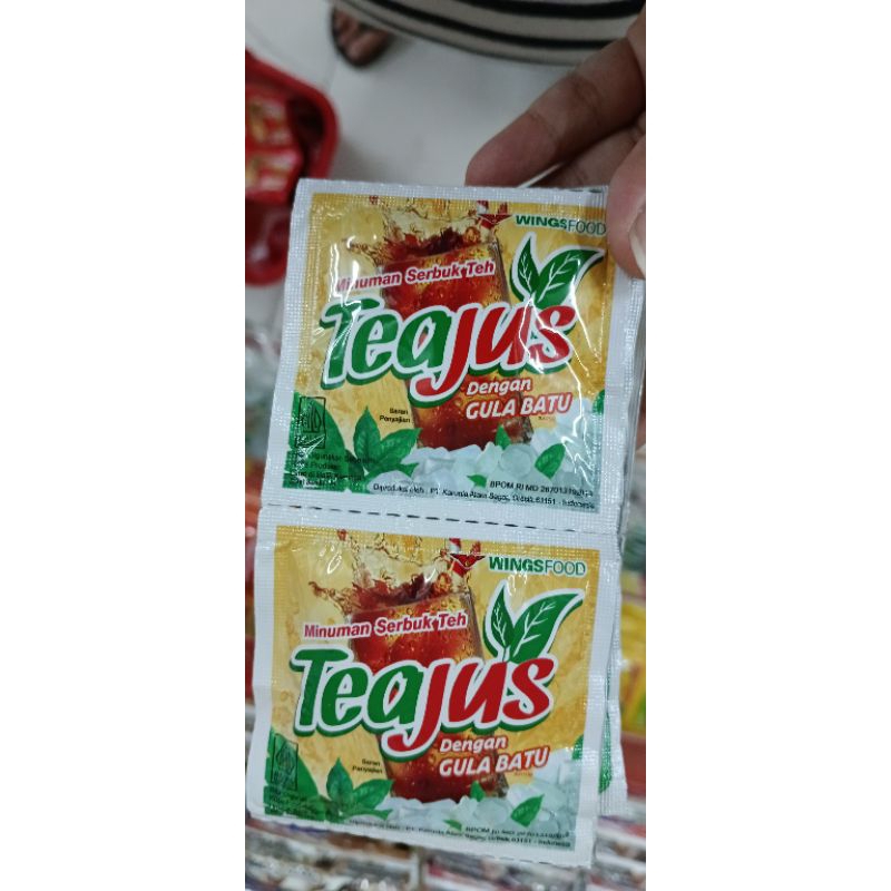 

Tea Jus Minuman Serbuk Teh (1 renceng isi 10 sachet)