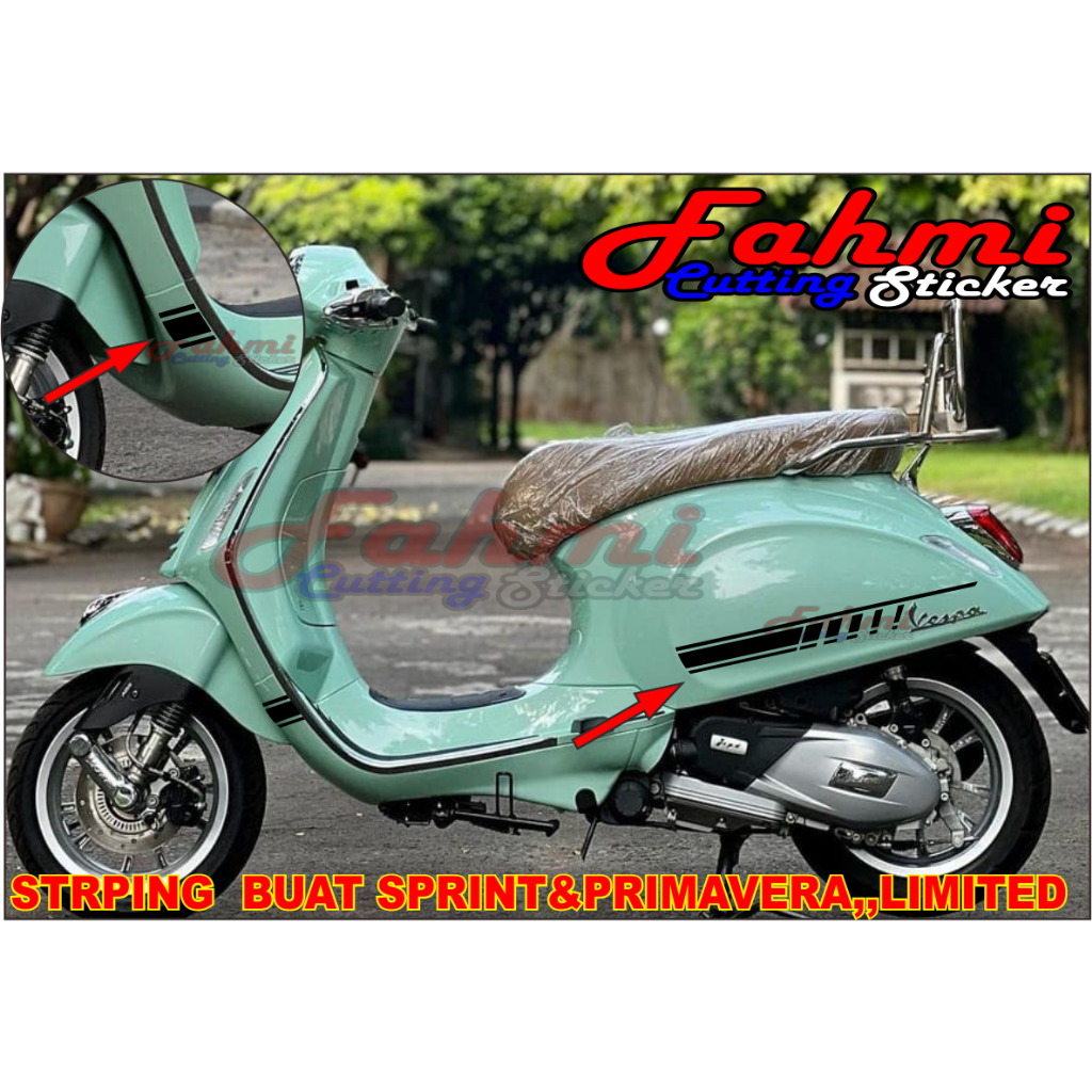 STRIPING VESPA SPRINT&PRIMAVERA&VESPA LISTRIK ZUZU