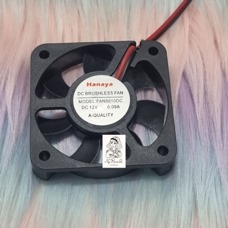 KIPAS FAN DC 5CM 12V HANAYA