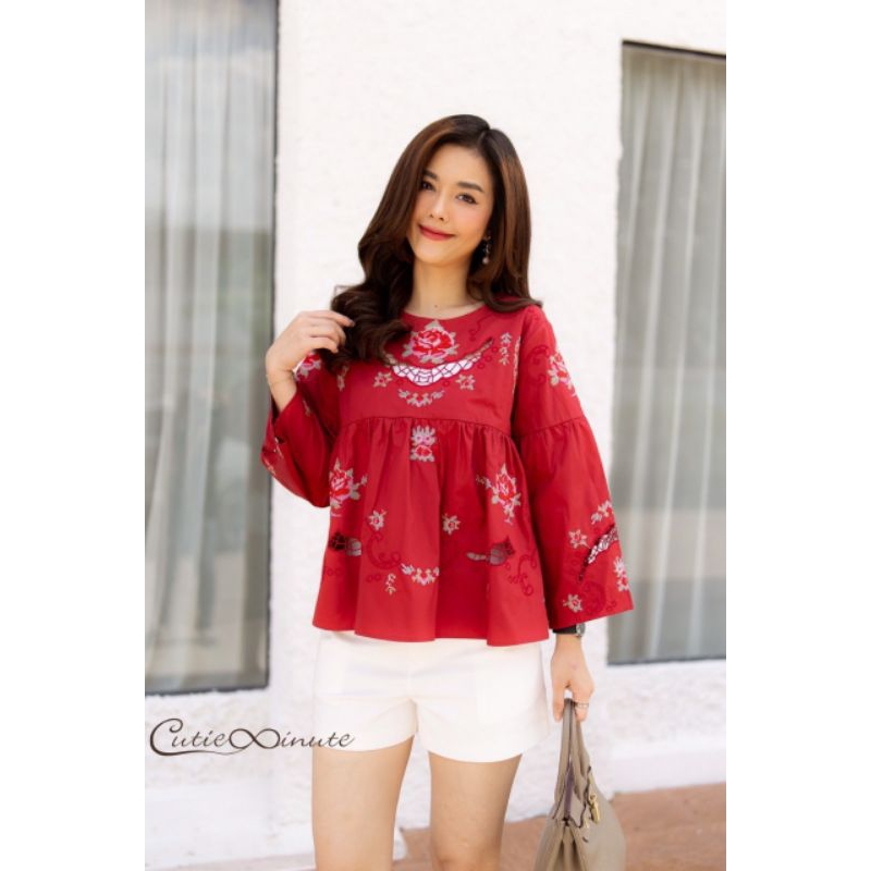 Atasan Blouse Cutie Minute Original Bangkok