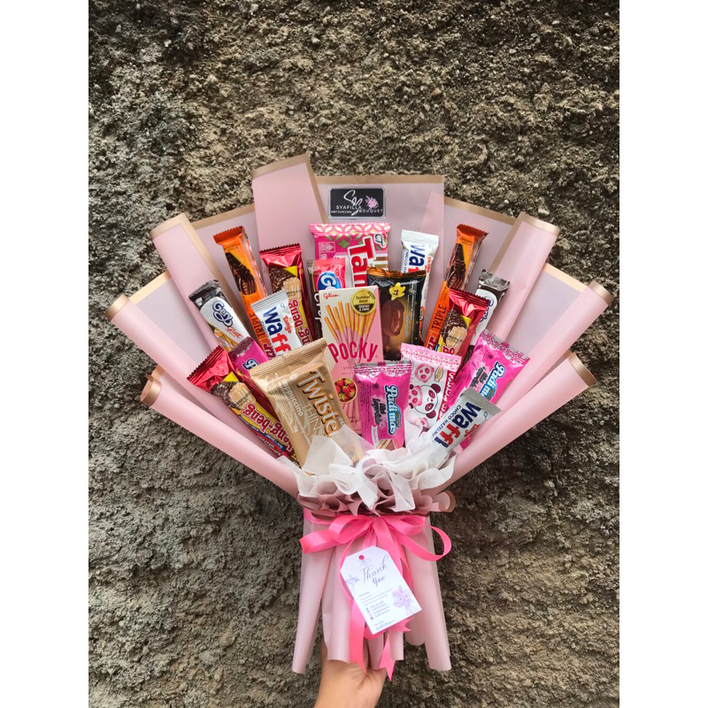 

Bouquet Bucket buket snack jajan ready murah