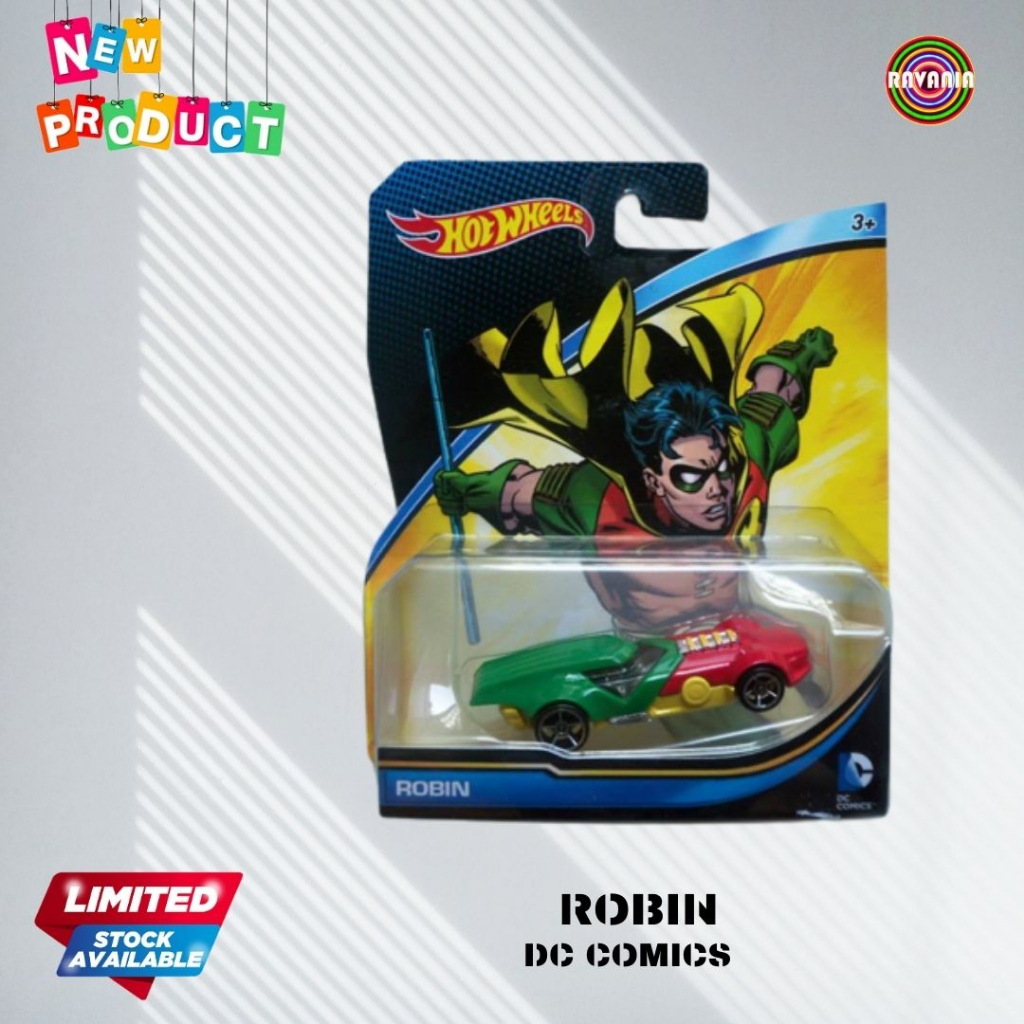 Robin (DC Comics) - Miniatur Mobil Mainan / Diecast Hot Wheels