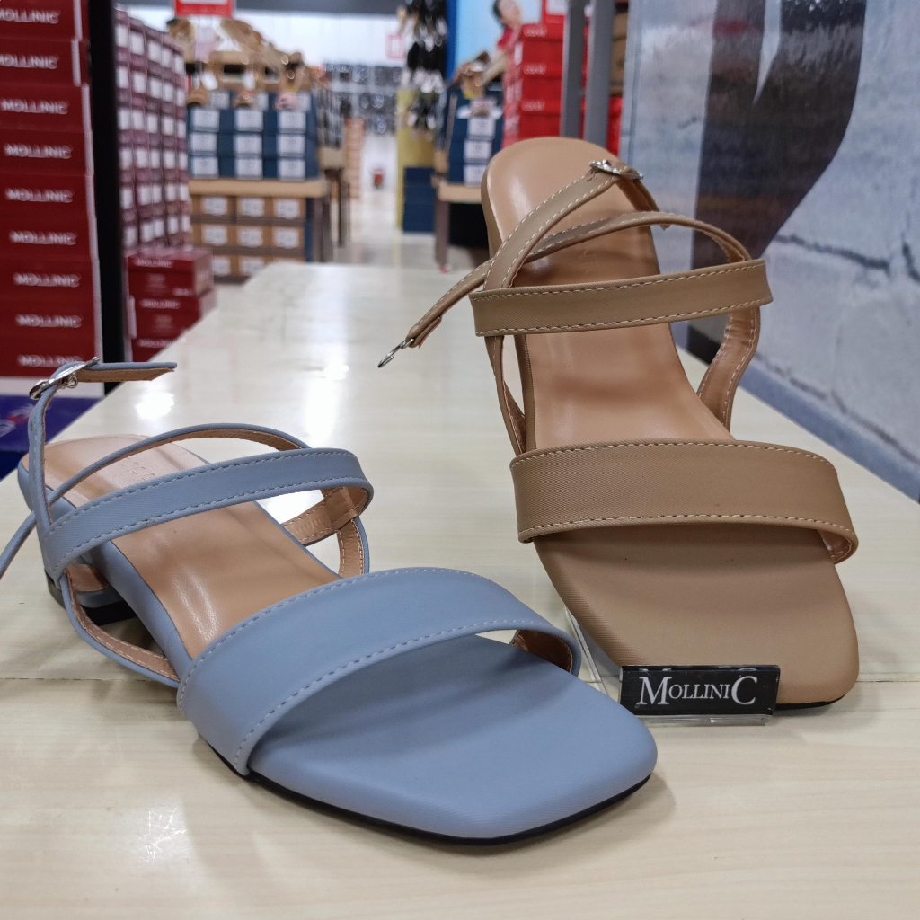 SANDAL MOLLINIC WARNA BIRU WARDAH/