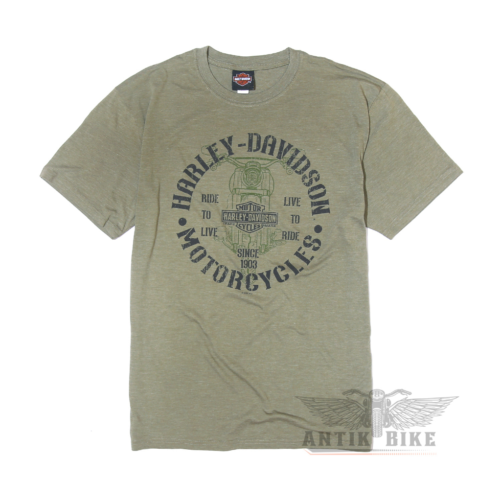 Kaos Harley Davidson T-shirt Bikers Las Vegas Nevada Official HD Dealer Genuine Original USA