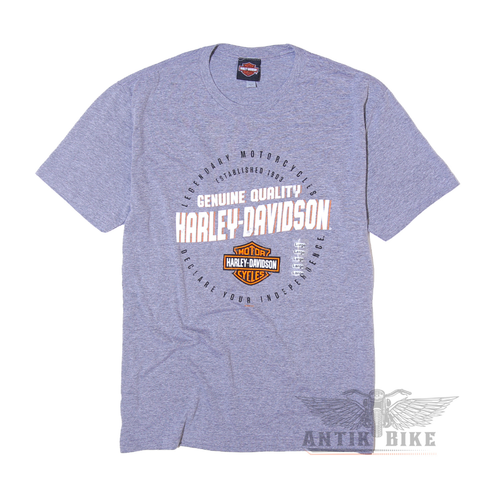 Kaos Harley Davidson T-shirt Bikers Milwaukee Wisconsin Official HD Dealer Genuine Original USA