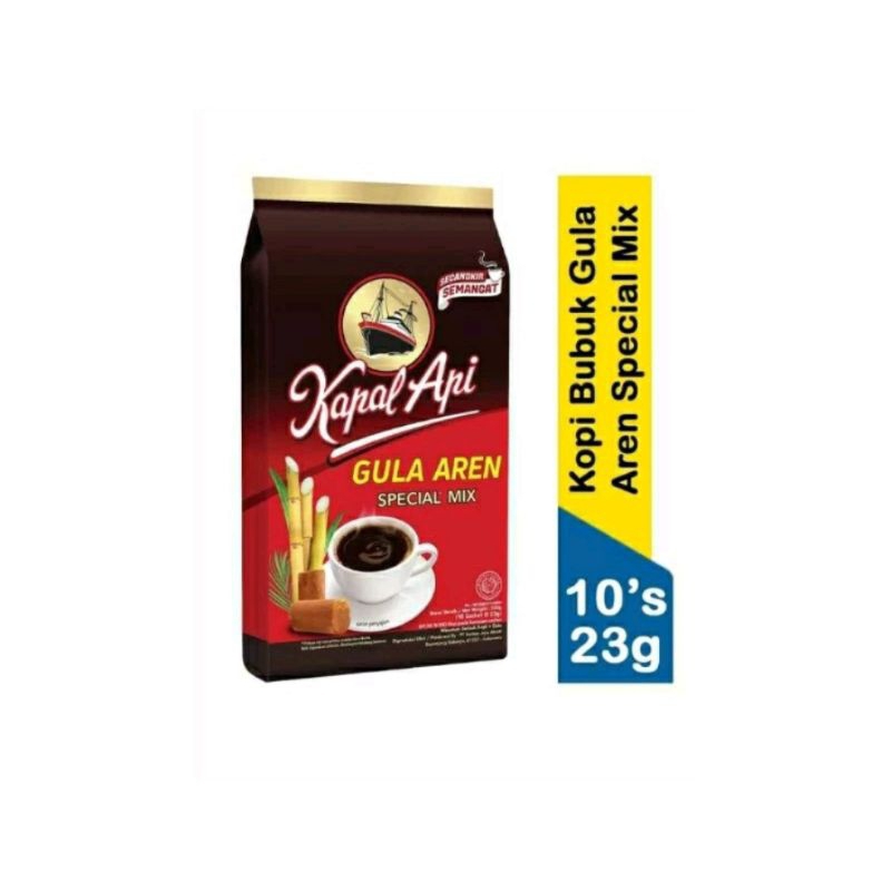 

Kopi Kapal Api Gula Aren 10x24gr