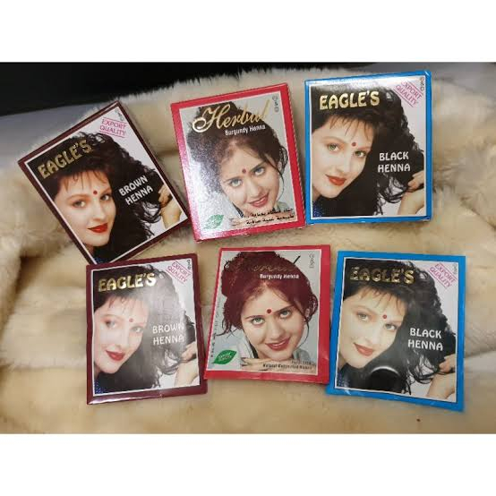 Henna Eagles Inai India Bubuk 1 sachet - ORIGINAL BPOM
