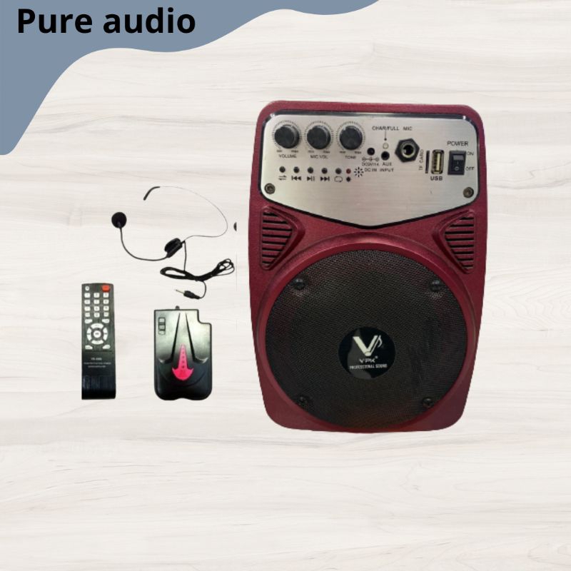 Meeting Portable Wireless vpk Q2 speaker aktif bluetoot