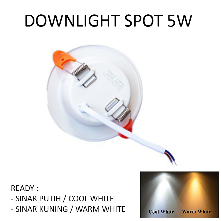 Lampu Downlight LED Plafon 5w Lampu plafon, lampu lemari Lampu bar kabinet -