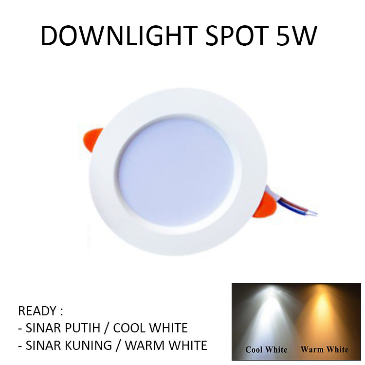 Lampu Downlight LED Plafon 5w Lampu plafon, lampu lemari Lampu bar kabinet -