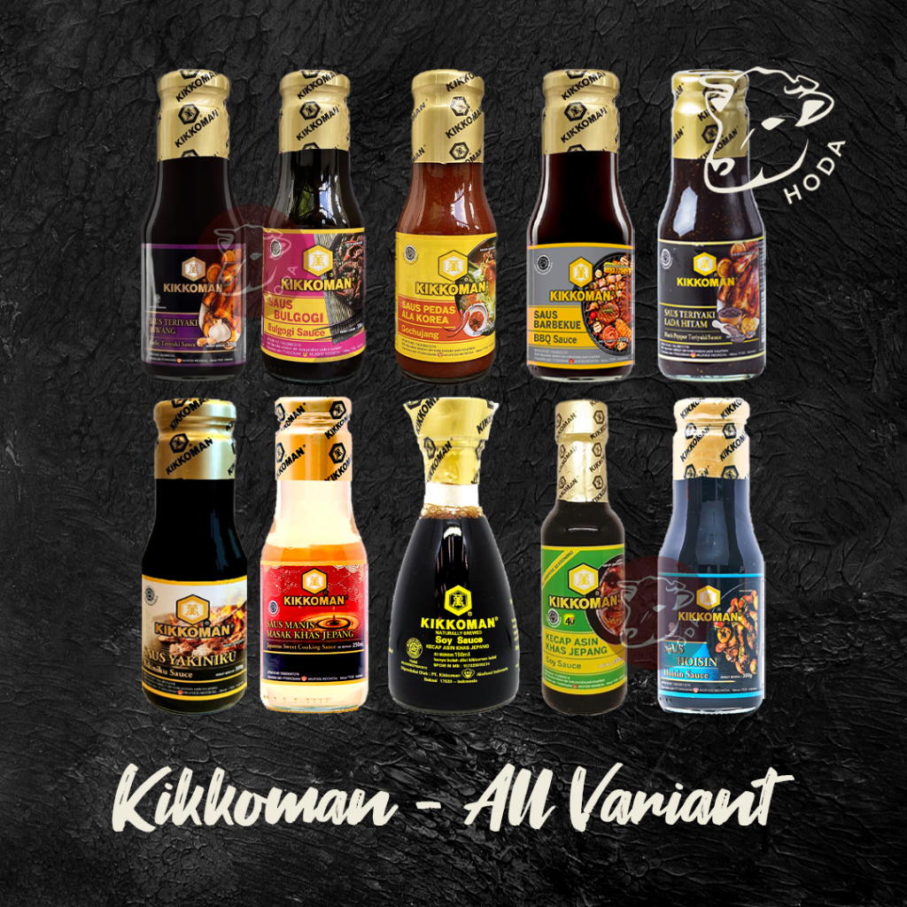 

Kikkoman Sauce All Varian / Saus Kikkoman 300ml