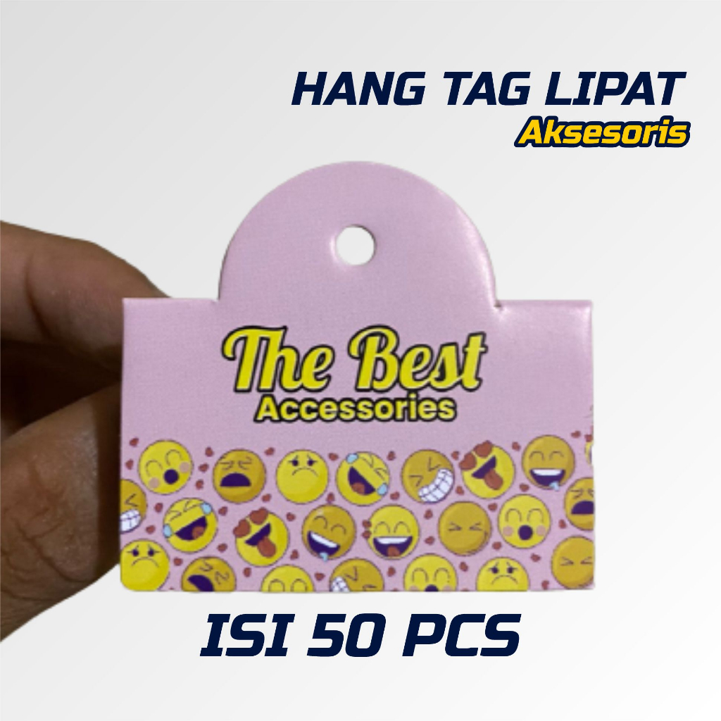 

hang tag aksesoris / hang tag lipat / hang tag buat aksesoris / hang tag produk aksesoris / hang tag bahan tebal