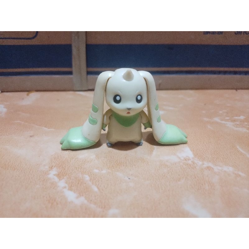 Digimon Action Figure TERRIERMON Original Bandai mainan figur digimon artikulasi langka