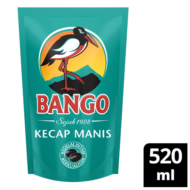 

Kecap Manis Bango Reffil / Pouch 520ml - Rafka Aulia Collection