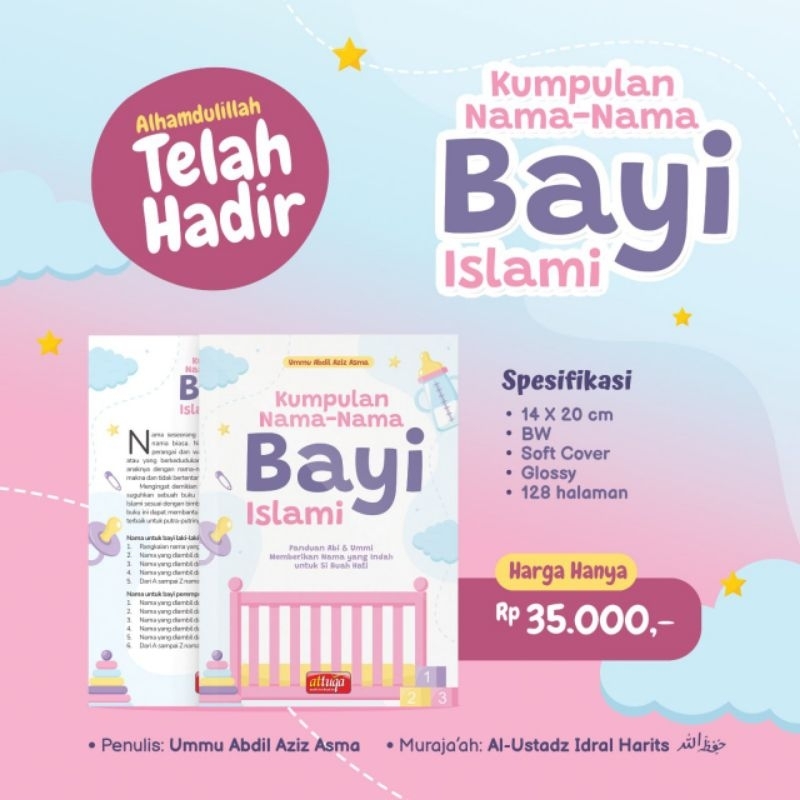 Buku Kumpulan Nama-Nama Bayi Islami