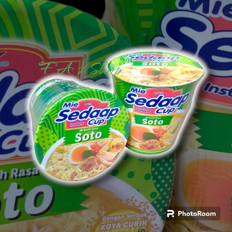

mie instan/mie sedaap cup soto/mie sedaap