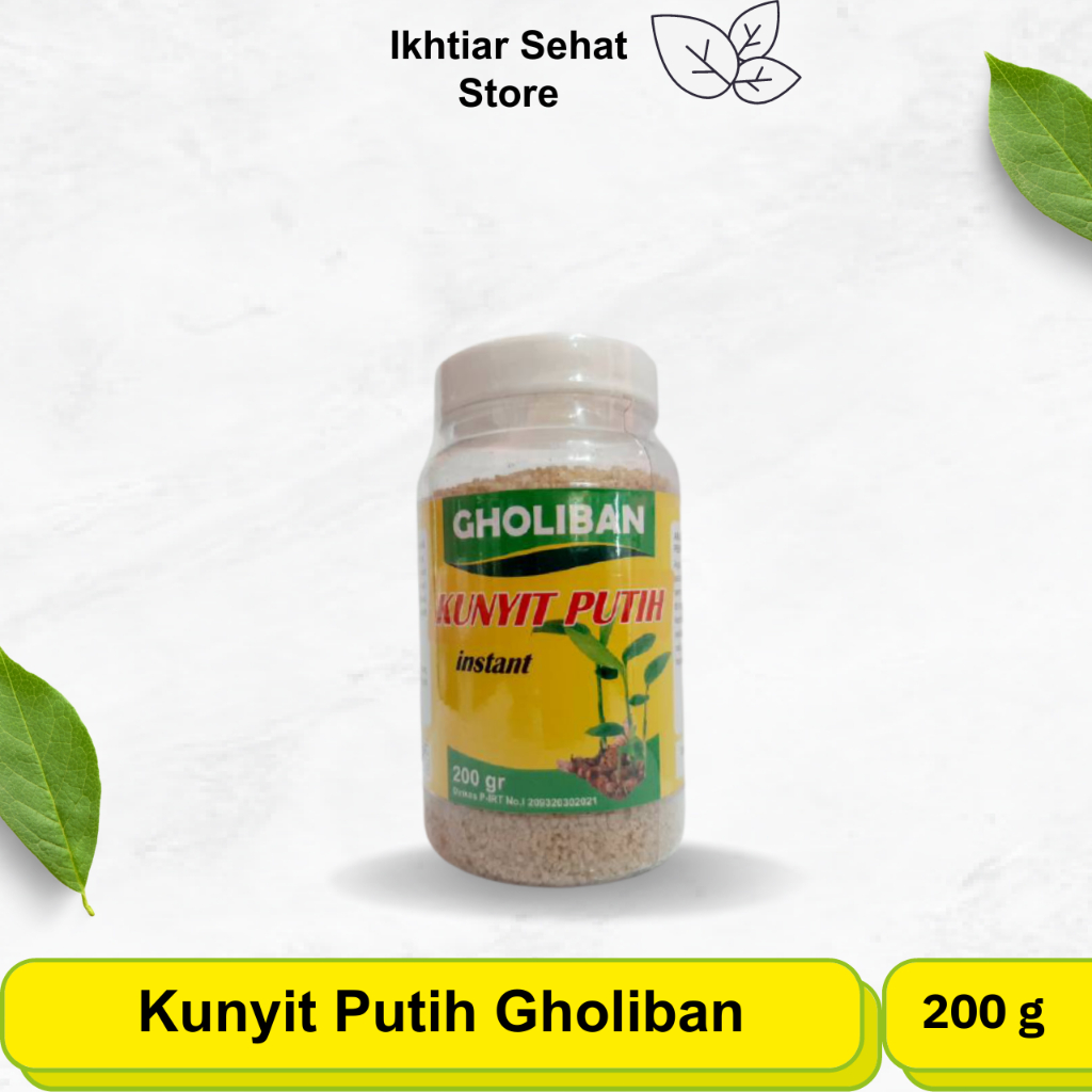 

Kunyit Putih Gholiban 200gr