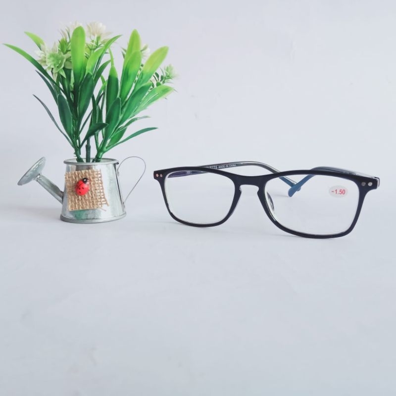 KMLJ-18. kacamata minus. Lensa Bening. Corvette ORI. ukuran minus sd -8.00