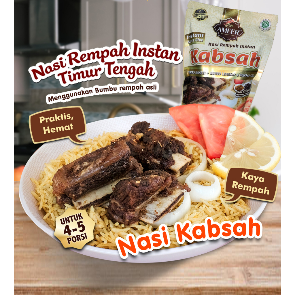 

Nasi Kabsah Instan