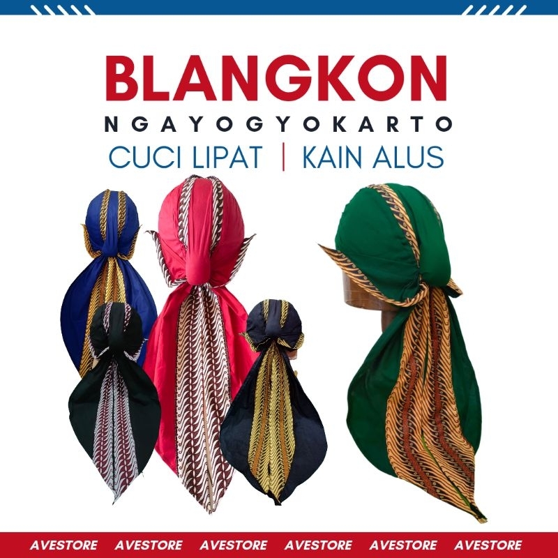 Blangkon Alusan Sliwir Blangkon Jogja cuci lipat kain alus