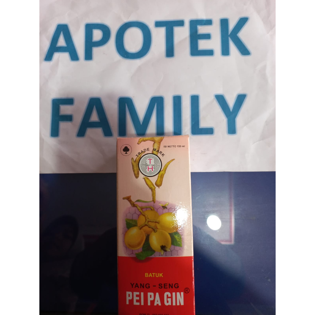 

YANG SENG PAI GIN 150ml dan Obat Batuk Pei Pa Mat 150ml