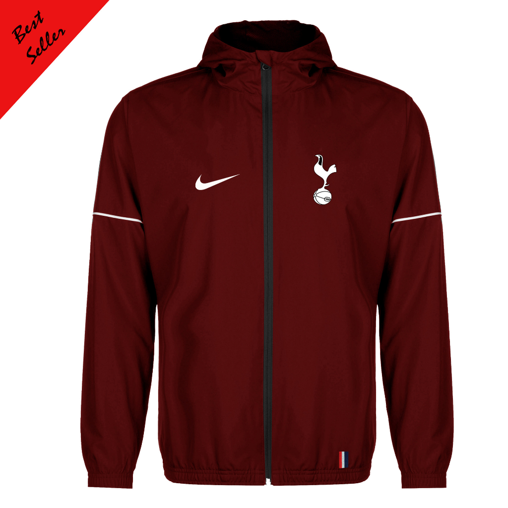 JAKET HOODIE WP KUPLUK PRIA TERBARU LOGO TOTTENHAM / JAKET ANTI AIR & TAHAN ANGIN dijamin pasti orig