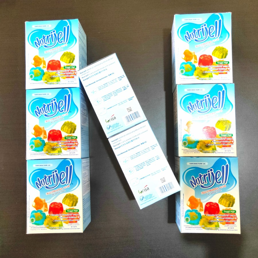 

NUTRIJELL PLAIN PUTIH 15 GR ISI 144 SCH - 12 BOX