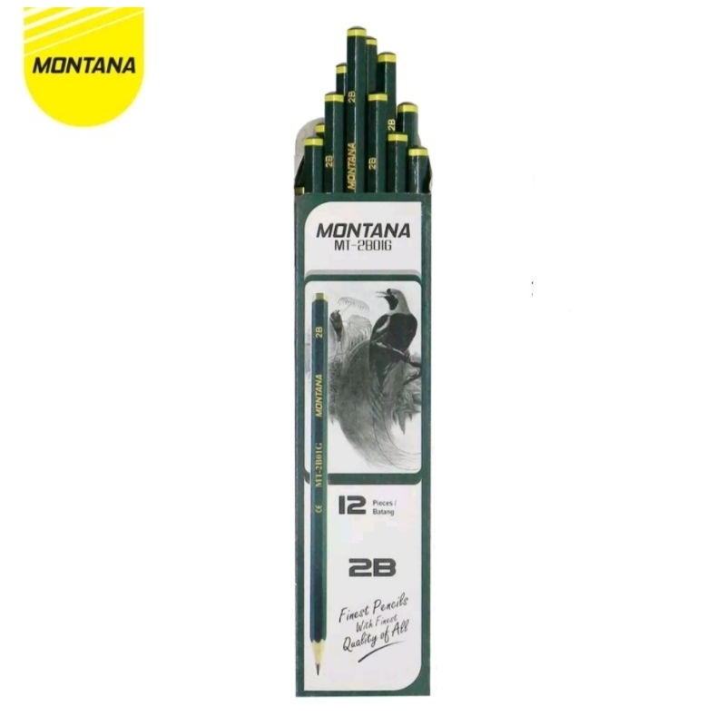 

MONTANA Pencil / Pensil Montana MT2B01-G / 2B RETAIL