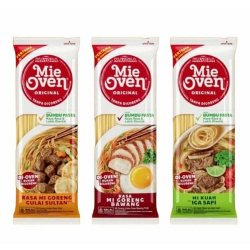 

Mayora Mie Oven All Varian